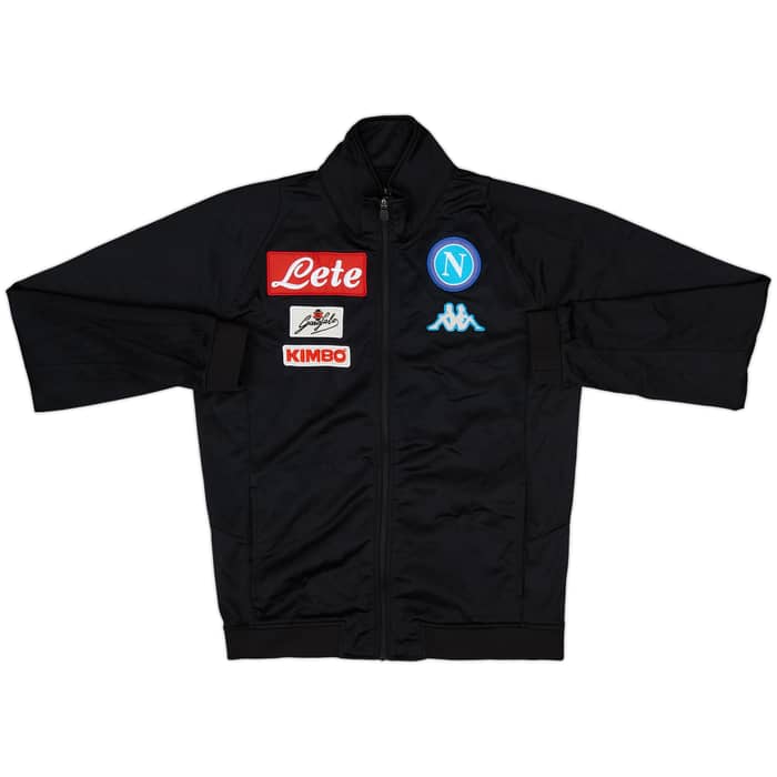 2017-18 Napoli Kappa Track Jacket - 8/10 - (S)