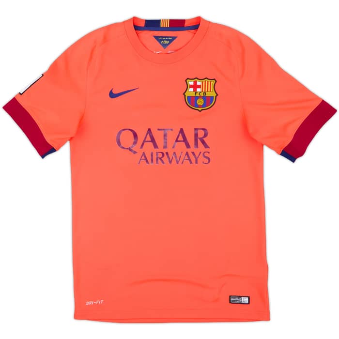 2014-15 Barcelona Away Shirt Neymar Jr #11 - 9/10 - (S)