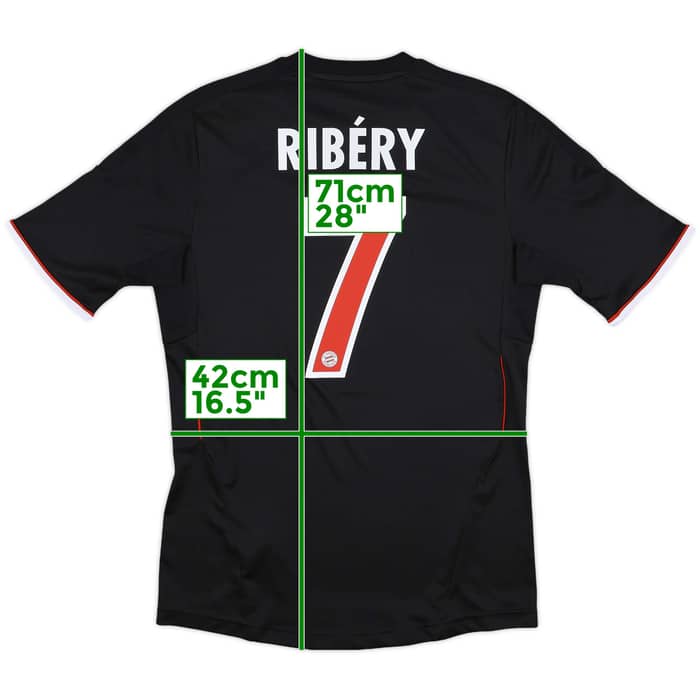 2011-12 Bayern Munich Third Shirt Ribery #7 - 10/10 - (S)