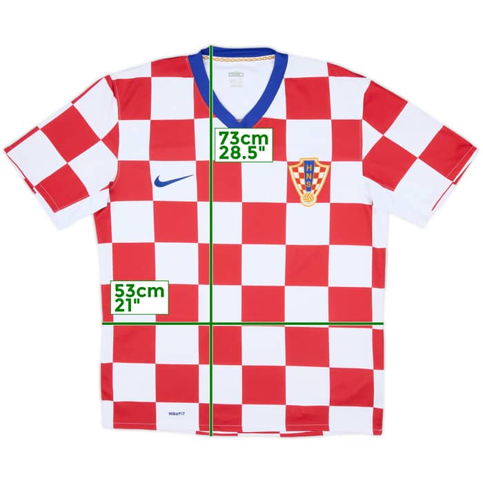 2008-09 Croatia Home Shirt - 7/10 - (M)