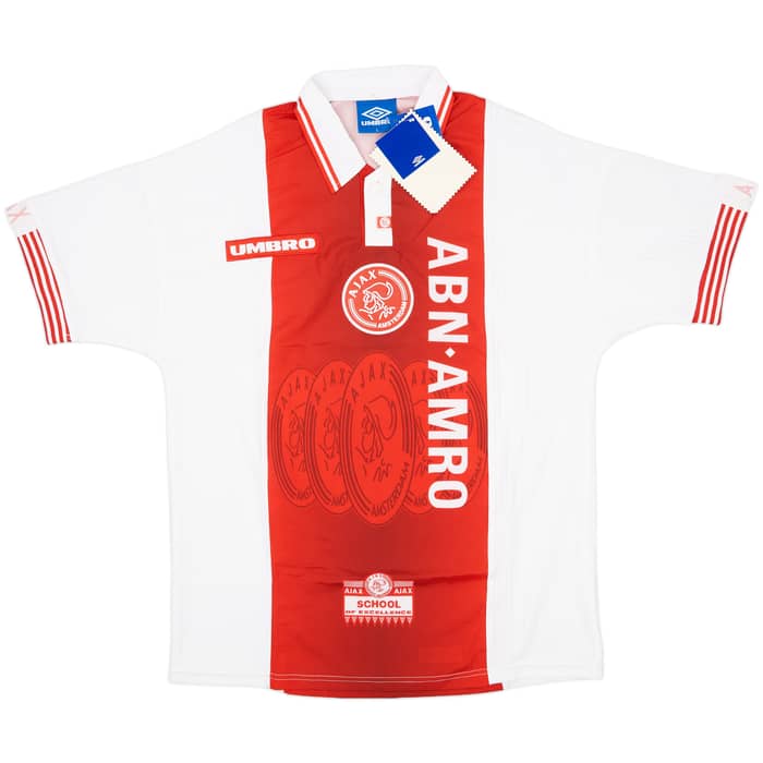 1997-98 Ajax Home Shirt F.De Boer #4 (L)