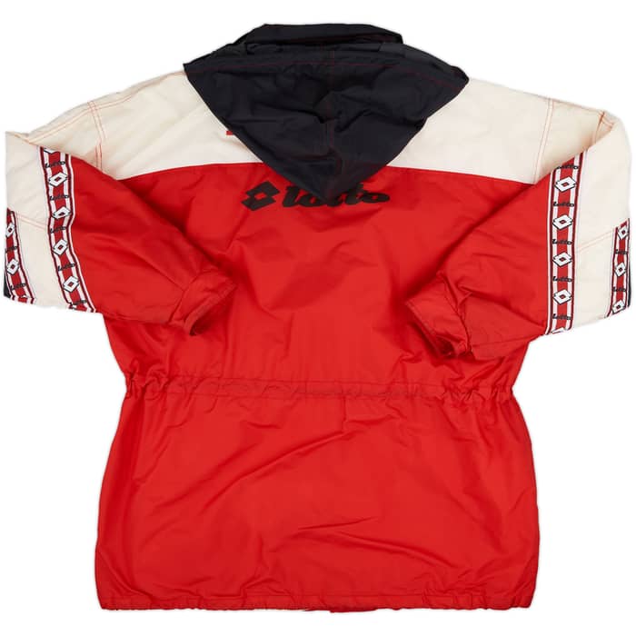1994-95 AC Milan Lotto Padded Bench Coat - 8/10 - (L)