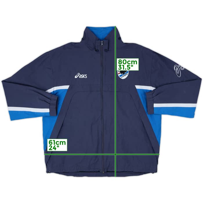2002-03 Sampdoria Asics Track Jacket - 8/10 - (L)