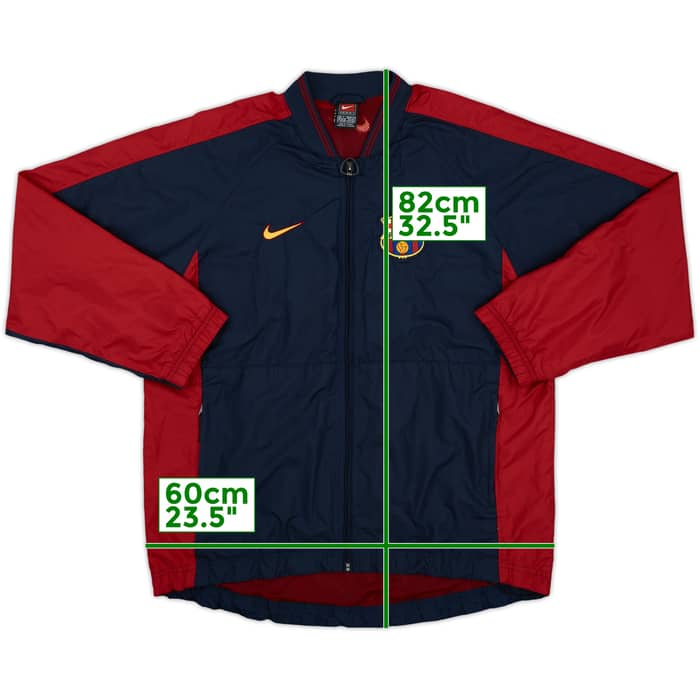 1999-00 Barcelona Nike Track Jacket - 8/10 - (S)