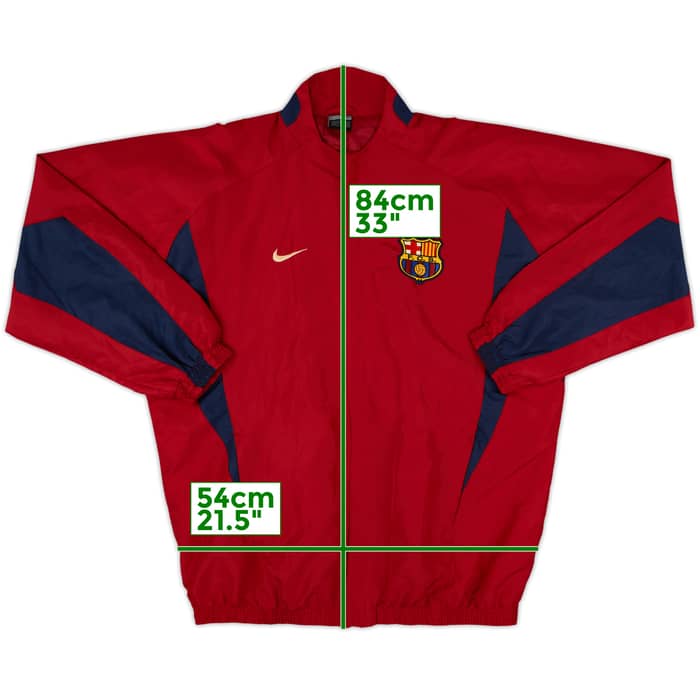2003-04 Barcelona Nike Track Jacket - 8/10 - (XL)
