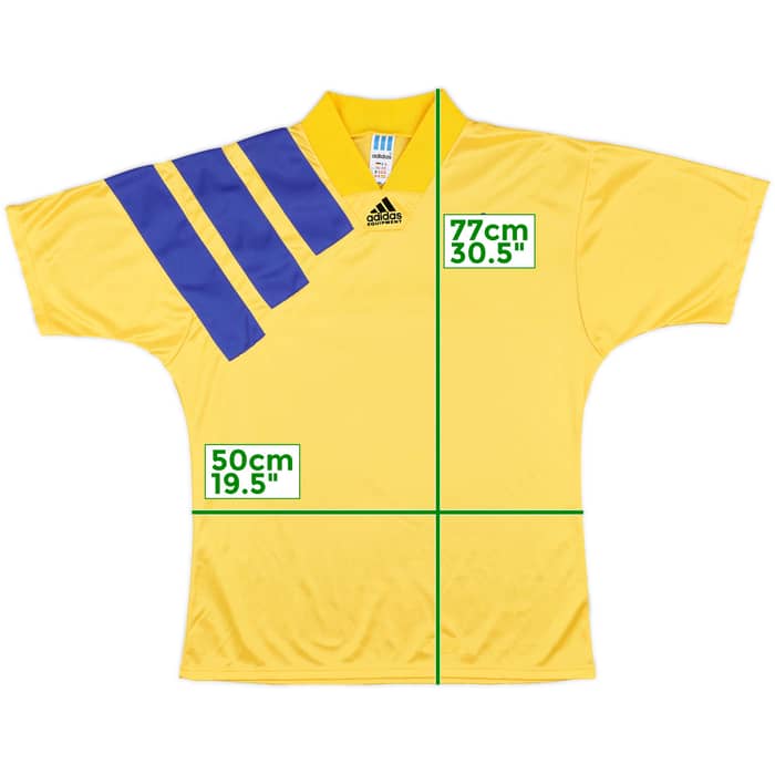 1992-94 Sweden Home Shirt - 10/10 - (L)