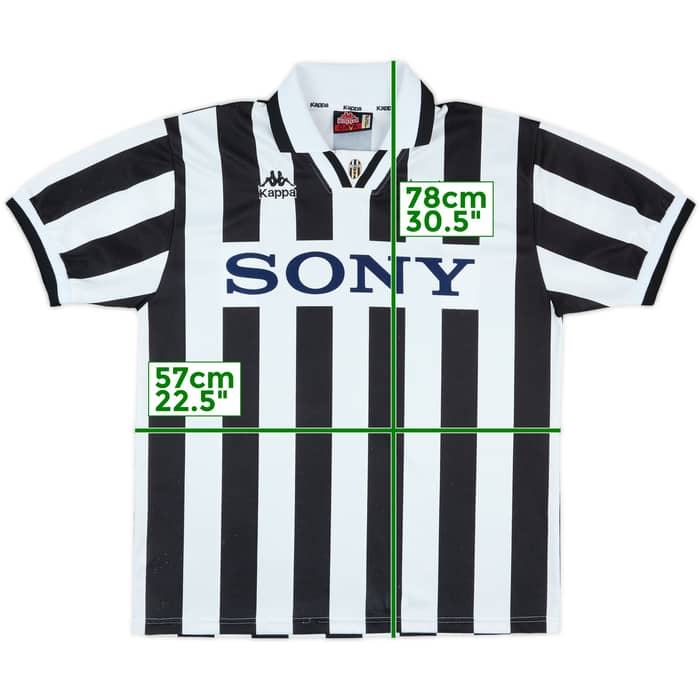 1995-97 Juventus Home Shirt - 8/10 - (L)