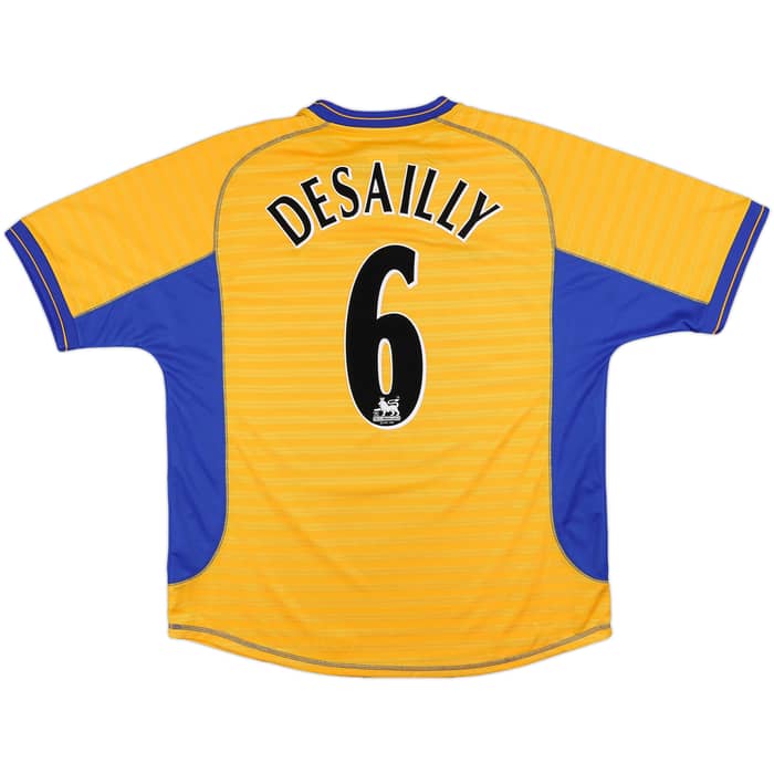 2000-01 Chelsea Away Shirt Desailly #6 - 10/10 - (XL)