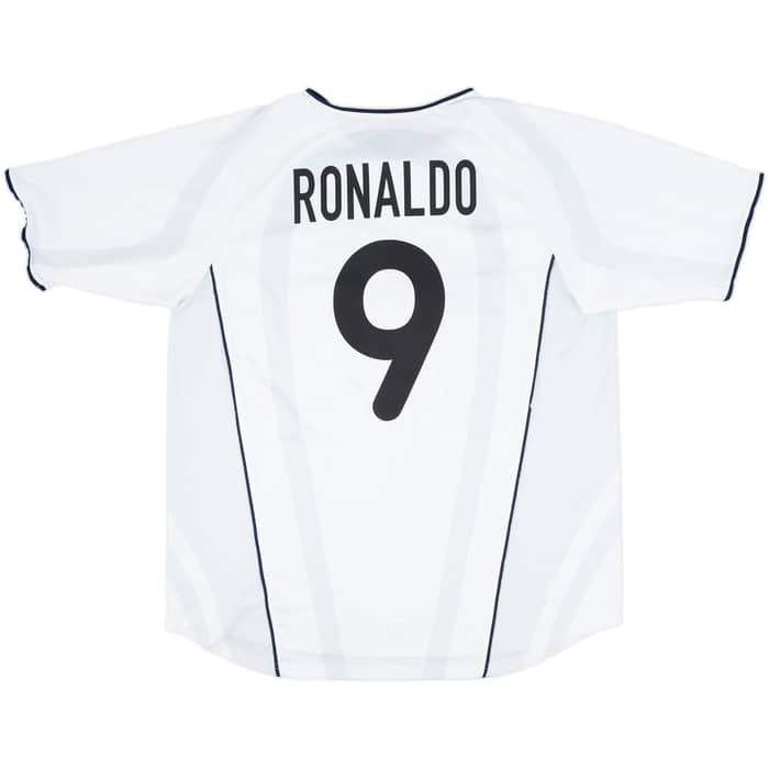 2001-02 Inter Milan Away Shirt Ronaldo #9 - 8/10 - (XL)