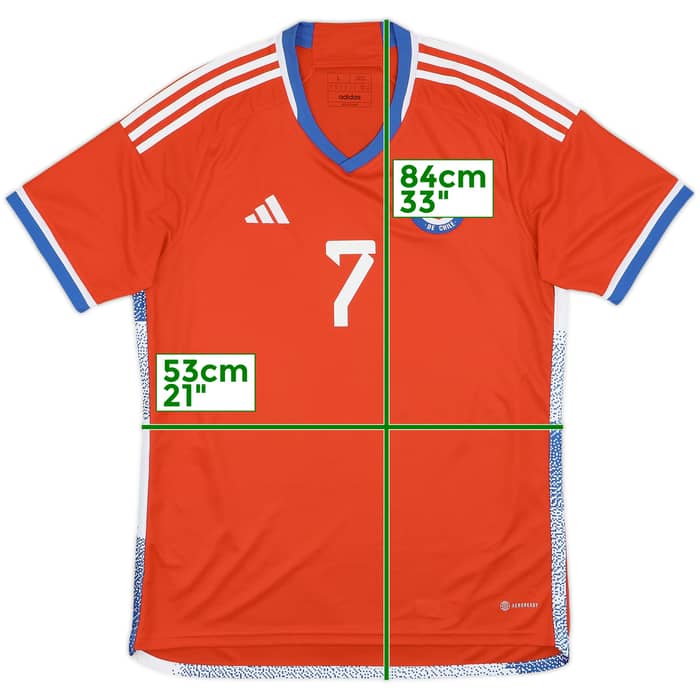 2022-23 Chile Home Shirt Alexis #10 - 10/10 - (L)