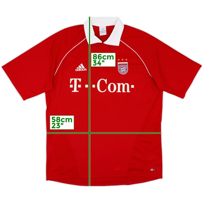 2005-06 Bayern Munich Home Shirt - 5/10 - (L)