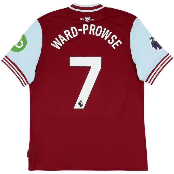 2024-25 West Ham Home Shirt Ward-Prowse #7 - 9/10 - (XL)
