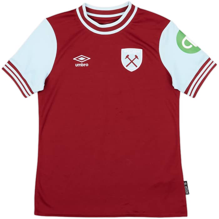 2024-25 West Ham Home Shirt - 6/10 - (M.Boys)