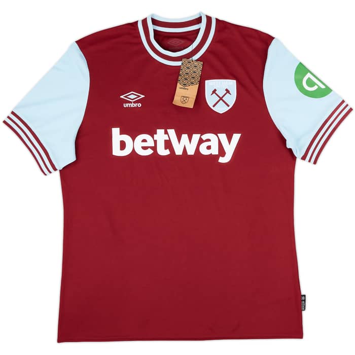 2024-25 West Ham Home Shirt Summerville #7 (L)