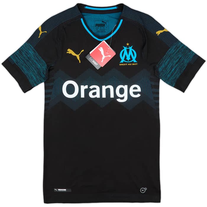 2018-19 Olympique Marseille EvoKnit Player Issue Away Shirt Balotelli #9 (S)