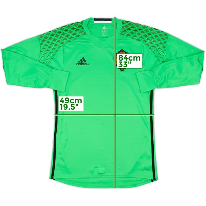 2016-17 Belgium GK Shirt - 8/10 - (S)