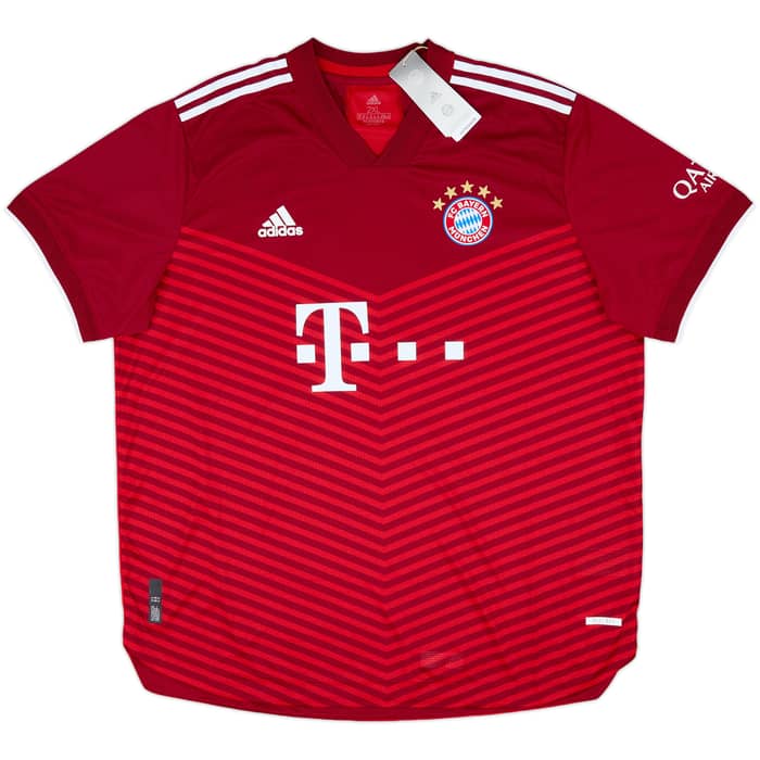 2021-22 Bayern Munich Authentic Home Shirt Musiala #42 (XXL)