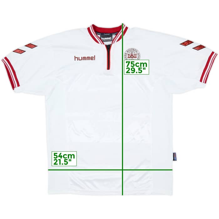 2000-02 Denmark Away Shirt - 8/10 - (L)