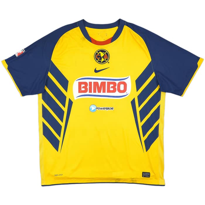 2010-11 Club America Home Shirt - 4/10 - (XL)