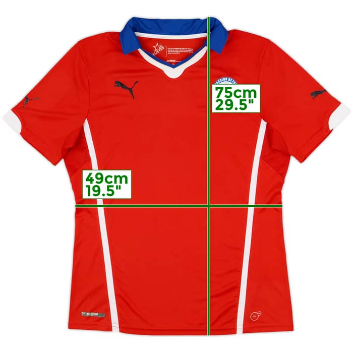2014-15 Chile Home Shirt - 6/10 - (L)
