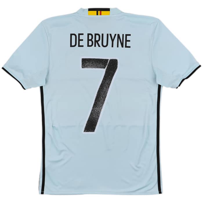 2016-17 Belgium Away Shirt De Bruyne #7 - 5/10 - (XS)