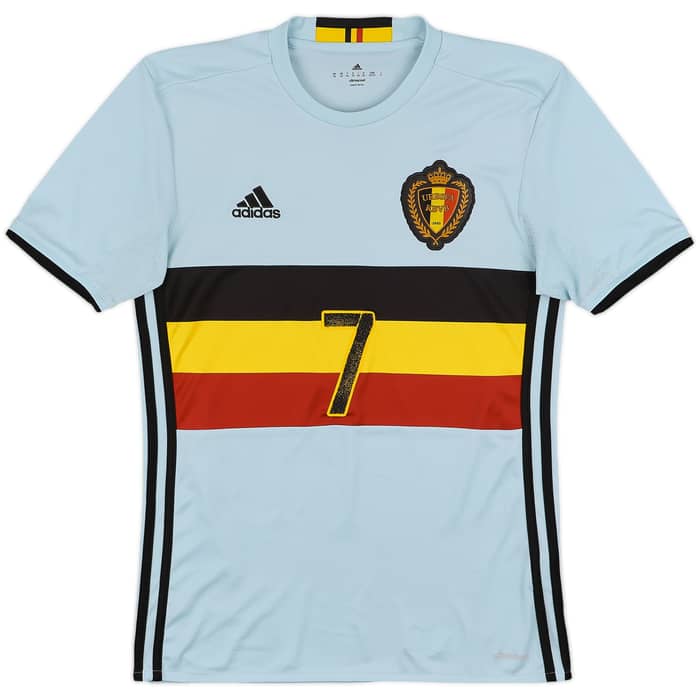 2016-17 Belgium Away Shirt De Bruyne #7 - 5/10 - (XS)