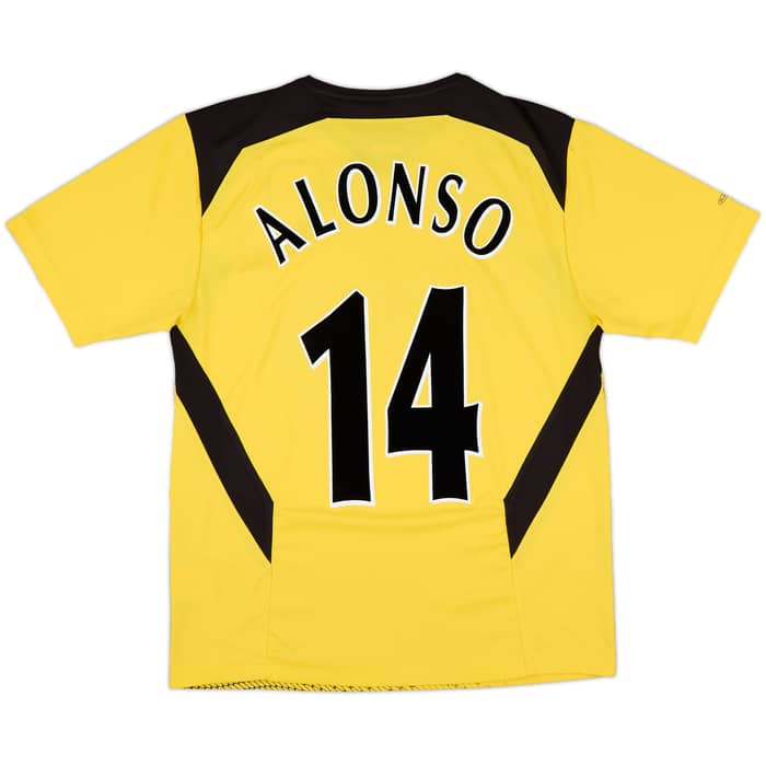 2004-06 Liverpool Away Shirt Alonso #14 - 7/10 - (L)