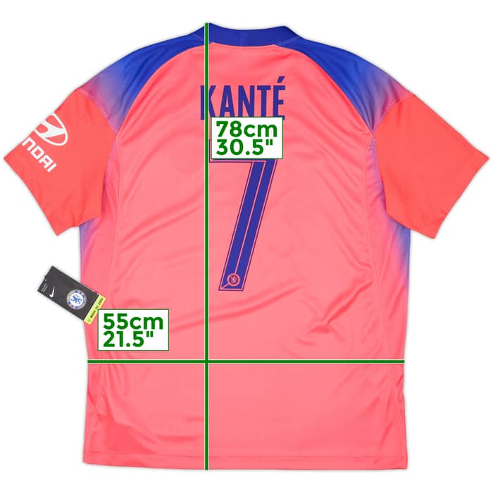 2020-21 Chelsea Third Shirt Kante #7 (L)