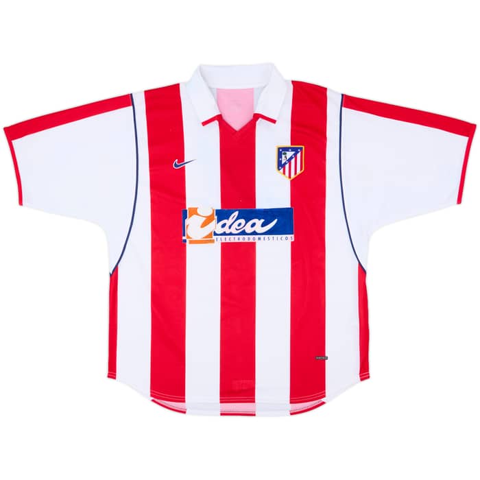 2001-02 Atletico Madrid Home Shirt F.Torres #9 - 7/10 - (XL)