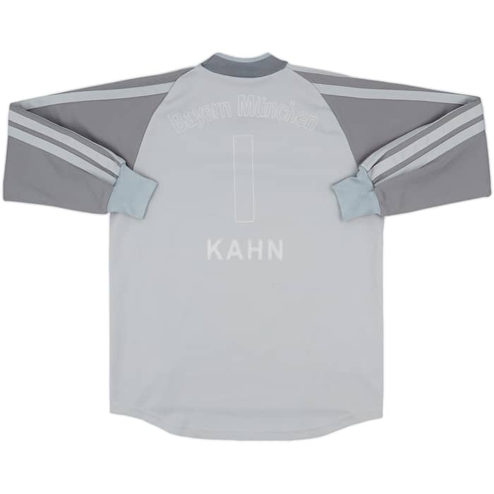 2001-02 Bayern Munich GK Shirt Kahn #1 - 4/10 - (XL.Boys)