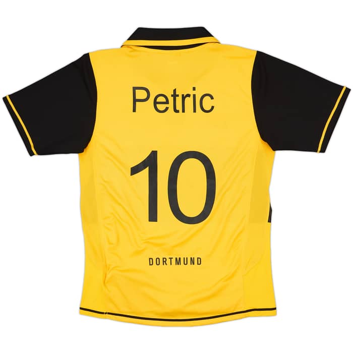 2007-08 Borussia Dortmund Home Shirt Petric #10 - 4/10 - (M)