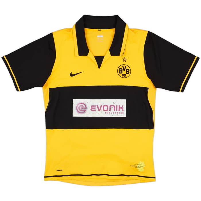 2007-08 Borussia Dortmund Home Shirt Petric #10 - 4/10 - (M)