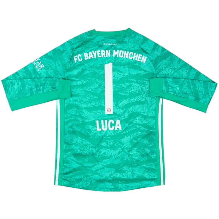 2019-20 Bayern Munich GK Shirt Luca #1 - 8/10 - (XL.Boys)