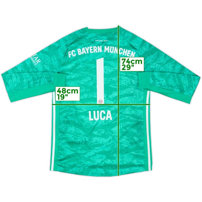 2019-20 Bayern Munich GK Shirt Luca #1 - 8/10 - (XL.Boys)