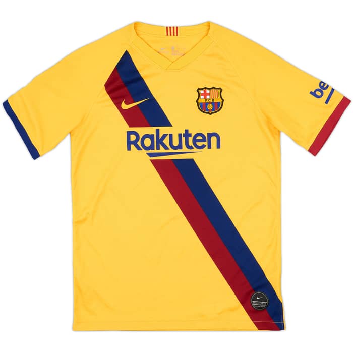 2019-20 Barcelona Away Shirt - 8/10 - (XL.Boys)