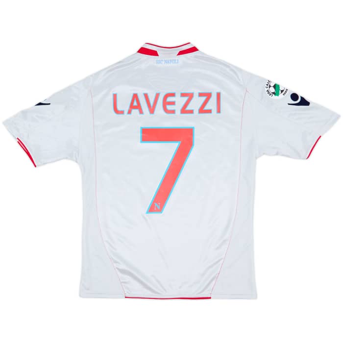 2009-10 Napoli Away Shirt Lavezzi #7 - 7/10 - (S)