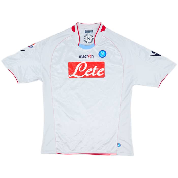 2009-10 Napoli Away Shirt Lavezzi #7 - 7/10 - (S)
