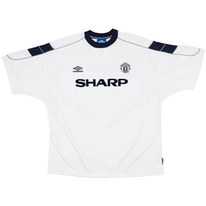 1999-00 Manchester United Third Shirt Beckham #7 - 9/10 - (XXL)