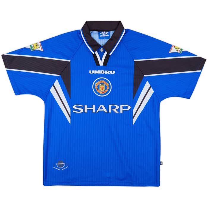 1996-98 Manchester United Third Shirt Beckham #10 - 8/10 - (L)