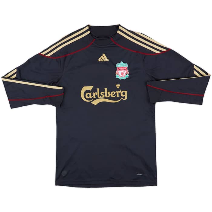 2009-10 Liverpool Away L/S Shirt Gerrard #8 - 6/10 - (S)