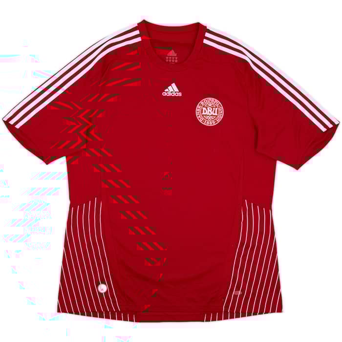 2007-10 Denmark Home Shirt - 8/10 - (XL)