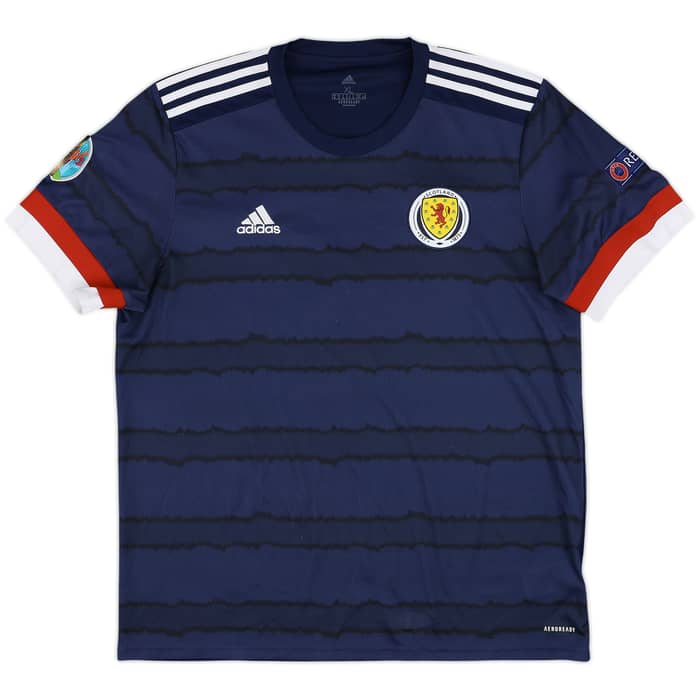 2020-22 Scotland Home Shirt - 7/10 - (XL)