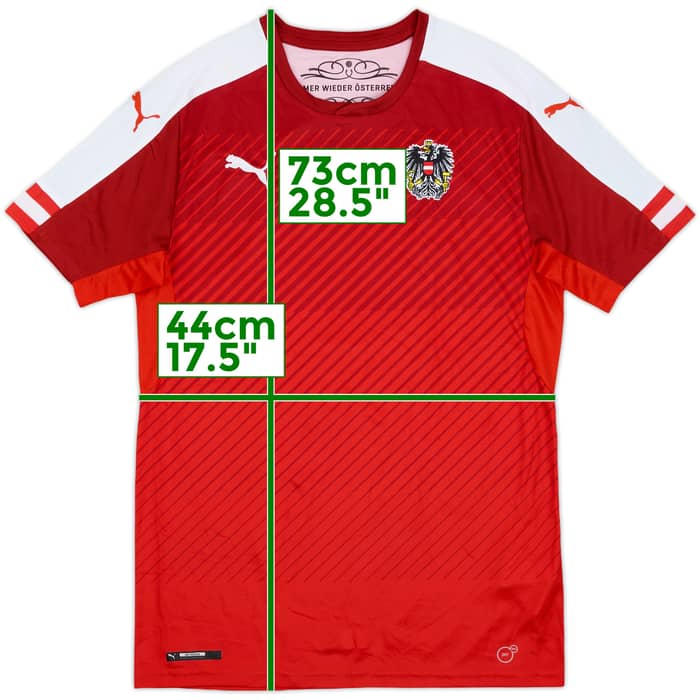 2016-17 Austria Home Shirt - 9/10 - (S)