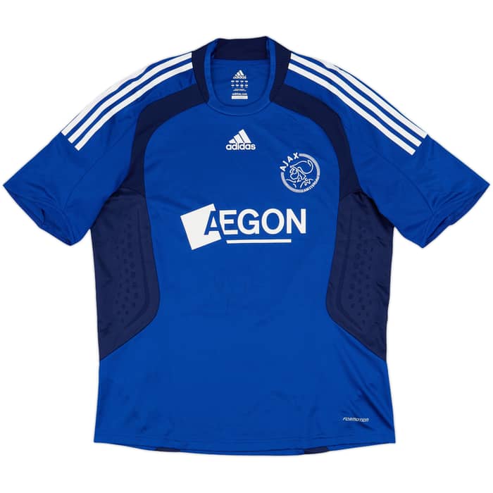 2008-09 Ajax Player Issue Signed Away Shirt Suarez #16 - 7/10 - (L)