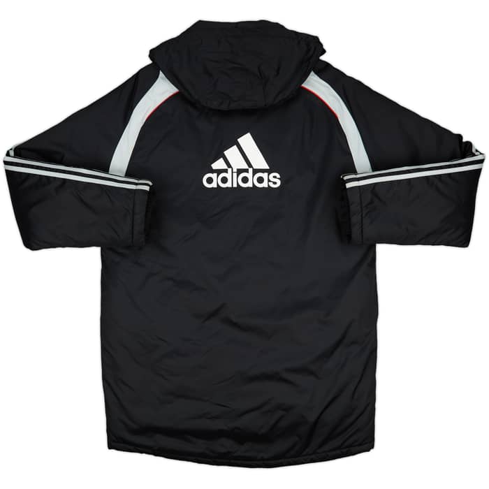 2008-09 Liverpool adidas Padded Bench Coat - 8/10 - (M)