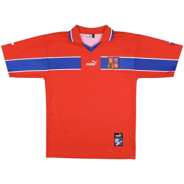 1998-00 Czech Republic Basic Home Shirt - 8/10 - (L)