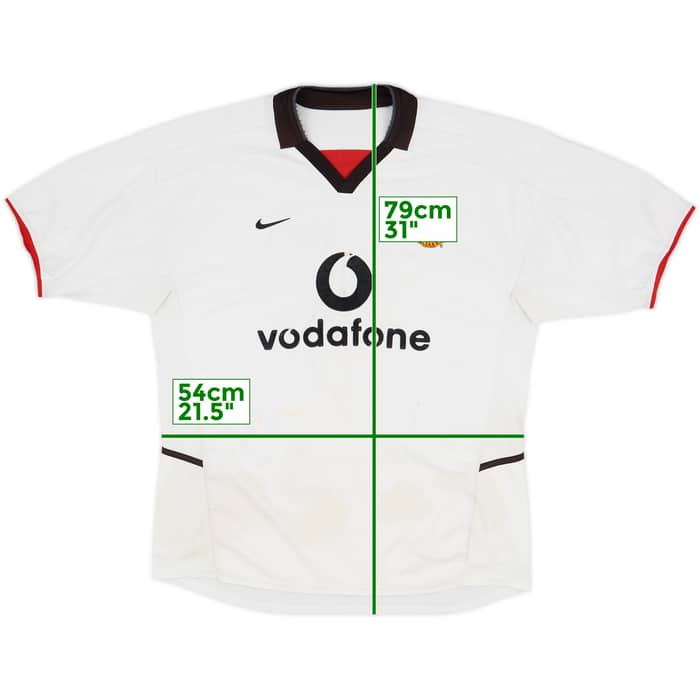 2002-03 Manchester United Away Shirt - 5/10 - (L)