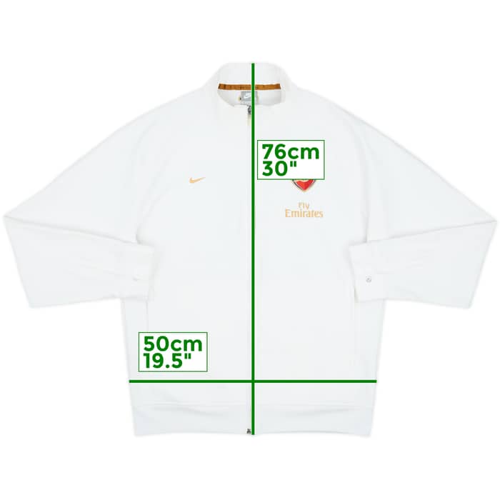 2007-08 Arsenal Nike Track Jacket - 8/10 - (M)