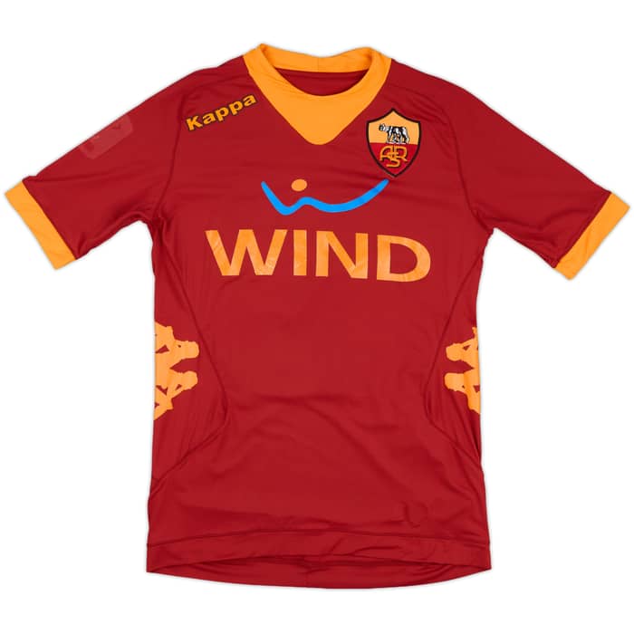 2009-10 Roma Home Shirt De Rossi #16 - 6/10 - (XS)