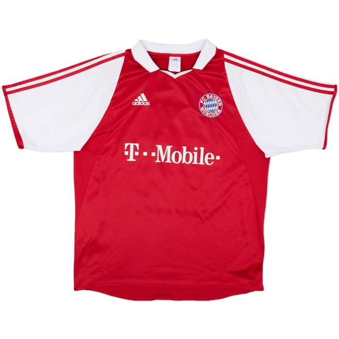 2003-04 Bayern Munich Home Shirt Ballack #13 - 6/10 - (L)